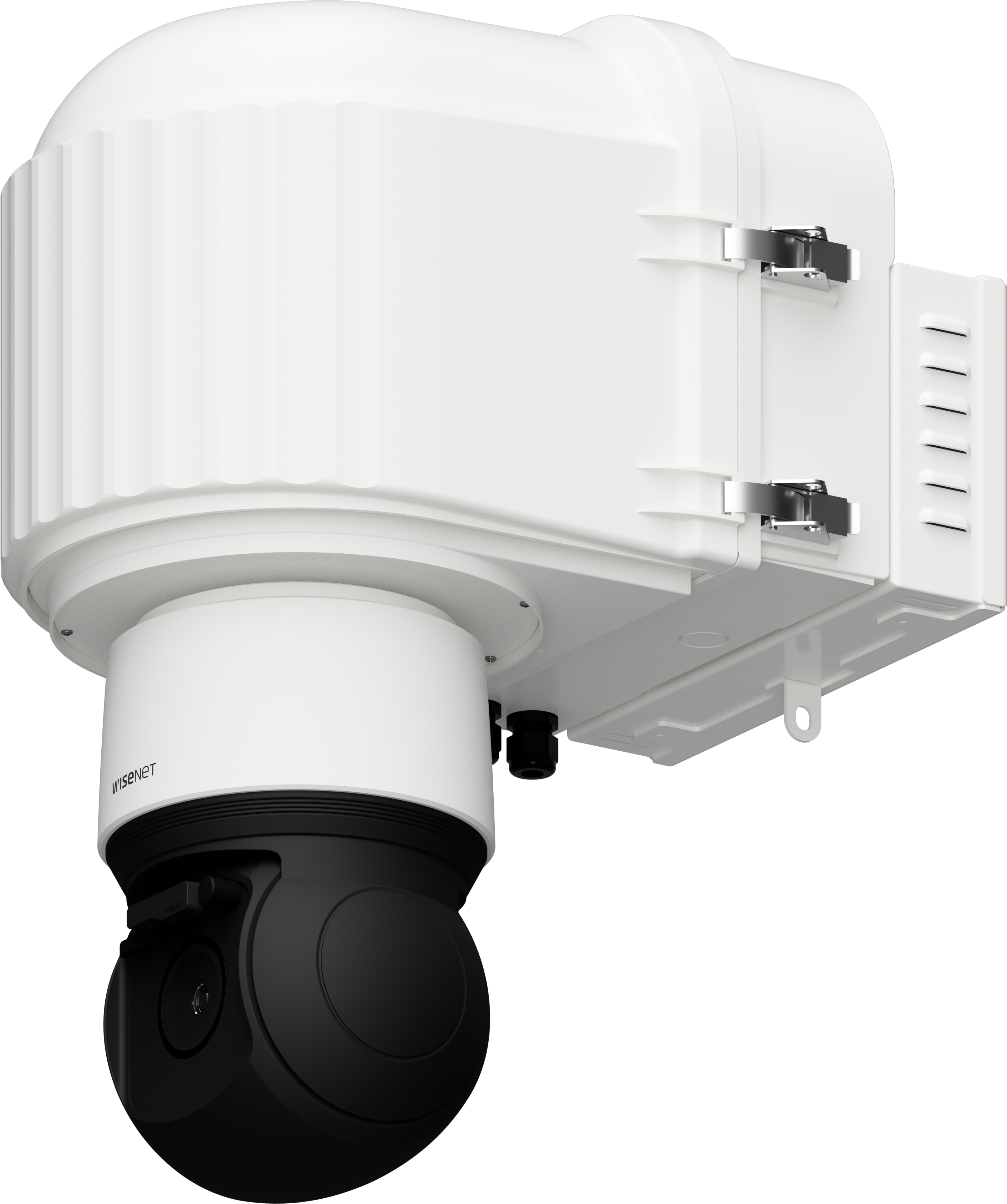 Axis Q6135-LE Camera Mounted to the X|Cold Self Cooling Enclosure System 
