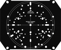 X Stream Designs - X-RCMP-WS - Replacement Camera Mounting Plate with Stencil Guides