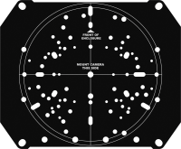 X Stream Designs - X-RCMP-WS - Replacement Camera Mounting Plate with Stencil Guides