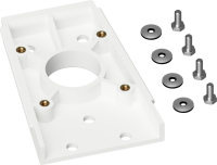 Replacement Polycarbonate Wall Mount Bracket and Stainless Hardware