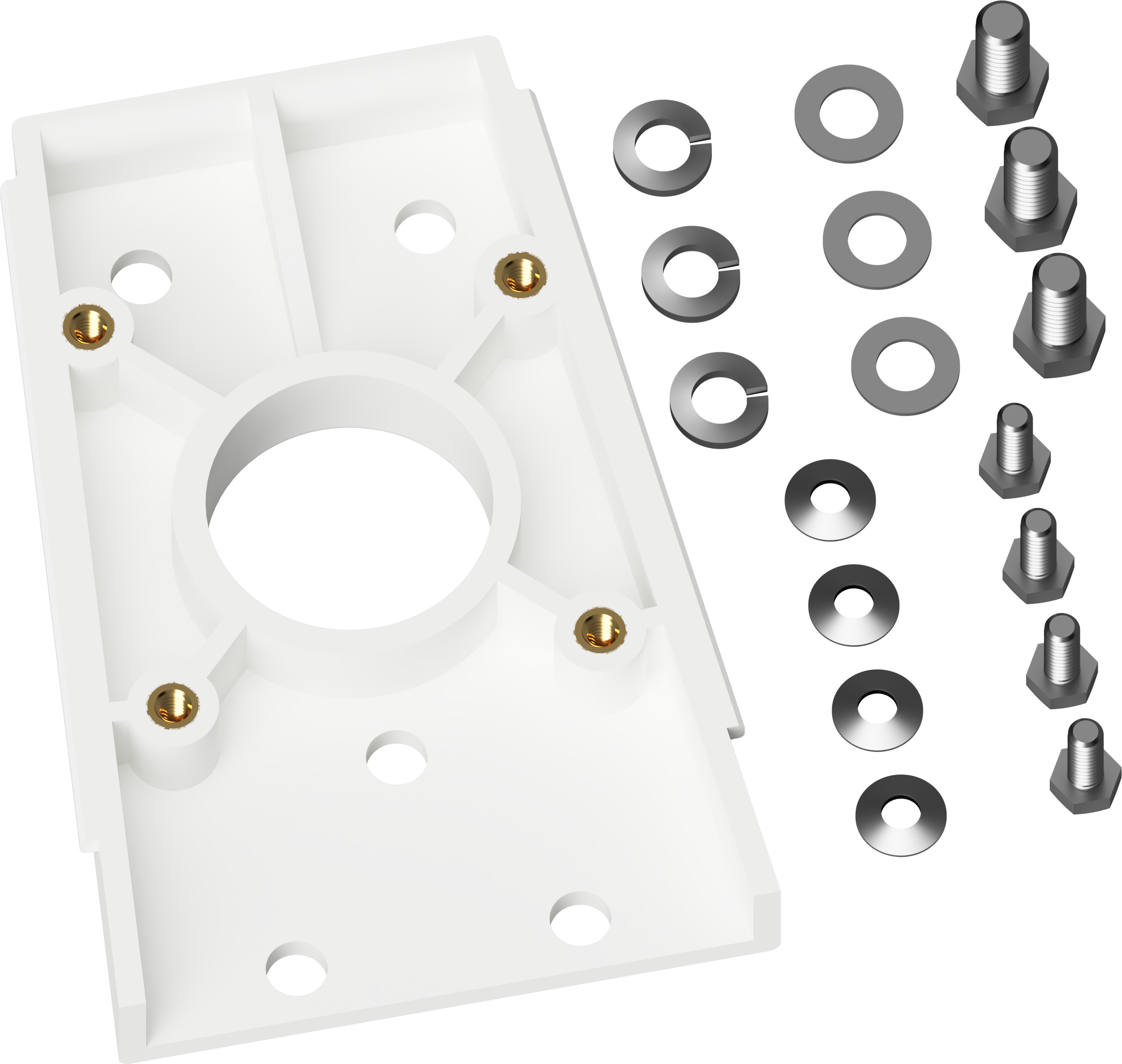 X Stream Designs - X-RPWMB - Replacement Polycarbonate Wall Mount Bracket and Stainless Steel Hardware